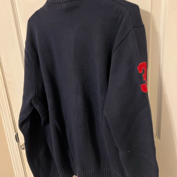 Polo Ralph Lauren Zippered Sweater wool blend. - Picture 6 of 6